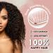 Lily England Curly Hair Brush for Pain-Free Detangling & Styling - Ideal for 3c to 4c Curly Hair - Flexible Bristles for Wet & Dry Hair - Rose Gold - Buy Online on SooperMarket.com