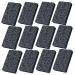 12Pcs Dish Sponge Non-Scratch Scrub Sponge Absorbent Kitchen Sponges Quick Foaming Dish Scrubber Pads for Effortless Cleaning Dishes Pots Pans Black