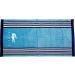 Lacoste Oki 100% Cotton Beach Towel - Teal | 36W x 72L - Buy Online on SooperMarket.com