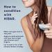 HiBAR Conditioner Bar - All Natural, Plastic Free, Eco-Friendly, Travel Size, Color Safe & Moisturizing for Dry Hair - Buy Online on SooperMarket.com