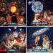 Mexllex Planetarium Star Projector: Realistic Galaxy Light with 12 Planet Discs - Ideal Night Light for Bedroom, Living Room, and Parties - Buy Online on SooperMarket.com