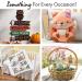 Bucilla Gnomes Felt Applique Christmas Ornaments - Set of 6 | Festive Holiday Decor - Buy Online on SooperMarket.com