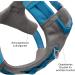 Kurgo Journey Air Dog Harness XS - Padded Chest & Back Handle for 2-5 kg Dogs - Red/Gray - Buy Online on SooperMarket.com