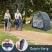 Foldable Outdoor Bike Cover Storage Tent | Waterproof Storage for Bikes, Garden Tools, Lawn Mower | AU-94R - Buy Online on SooperMarket.com
