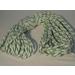 7/16 Inch Double Braid Polyester Rope - 100 ft - White/Green - Buy Online on SooperMarket.com