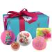 Bomb Cosmetics Incredibauble Bathing additives In ready-made packaging contains 3 bombs 1 luxury bathing melting and 1 piece of cleaning soap proud of animal experiments a total of 610 g