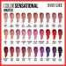 Maybelline Color Sensational Matte Lipstick Hydrating Lip Color in Lust for Blush - Nude Pink Red Plum (Pack of 1) - Buy Online on SooperMarket.com