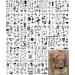 Vintage Patchwork Temporary Tattoos - Small Semi-Permanent Minimalist Line Art Black Fake Tattoo for Adults - Gothic Aesthetic Designs - Buy Online on SooperMarket.com