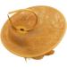 Caprilite Gold Mustard and Yellow Sinamay Big Disc Saucer Fascinator Hat for Women Weddings Headband - Buy Online on SooperMarket.com