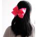 Sparkly Rhinestone 8-Inch Hair Bows Clips - 14 Piece Set for Girls, Toddlers, and Teens - Buy Online on SooperMarket.com