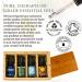 Ecodrop Wellness Oil Blend Collection - 4X 5ml Bottle Set | Natural & Organic Therapeutic Grade Aromatherapy Eucalyptus Lavender Tea Tree Lemon & Ravensara Essential Oil Blends Diffuser Gift Kit Wellness Blends - Buy Online on SooperMarket.com