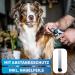 Bluepet Krallensch n Profi Claw Scissors for Dogs & Cats | Safe Nail Trimming with Spacers | Includes Nail File - Bestseller Size M-L - Buy Online on SooperMarket.com