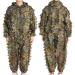 Adult Ghillie Suit 3D Leafy Camouflage Outdoor Hunting Costume - 5.9-6.1 ft Height | Ideal for Sniper, Military, Wildlife Photography, Halloween - Buy Online on SooperMarket.com