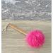 Exfoliating Shower Loofah & Back Scrubber - Long Wooden Handle Bath Brush for Men & Women - Easy Reach Body Wash Applicator (Red - Buy Online on SooperMarket.com