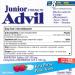 Junior Strength Advil Ibuprofen Dye-Free Chewable Tablets for Pain and Fever Relief Very Berry 40-Count - Buy Online on SooperMarket.com