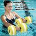 Water Gear Hydro Buoys - Yellow/White - Upper Body Pool Exercise for Back, Arms & Chest - Buy Online on SooperMarket.com