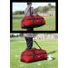 Fitdom 130L Heavy Duty Extra Large Sports Duffle Bag - Red | Adjustable Shoulder & Compression Straps | Ideal for Soccer, Baseball, Basketball, Hockey, Football & Team Coaches - Buy Online on SooperMarket.com
