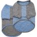 KYEESE 2 Pack Dog Shirts | Quick Dry Raglan Sleeve | Soft & Stretchy | Lightweight Dog Clothes | Reflective Label | 21 Chest | Small to Medium Dogs | Blue & Grey | 2 Pack - Buy Online on SooperMarket.com