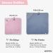Personalized Hooded Towel for Babies & Kids - 100% Cotton 75x75cm Gray Towel for Boys & Girls - Buy Online on SooperMarket.com