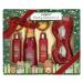 Christmas Gifts for Him  Bath and Body Gift Box For Women   Red Rose Jasmine Home Spa Set  Includes Reusable Red Glitter Gel Eye Mask  Fragrant Bubble Bath  2 X Oversized Gold Bath Bombs and More