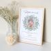 Personalized Godfather Sponsorship Certificate | Unique Photo Gift for Baptism | Custom Eucalyptus Frame Options - Buy Online on SooperMarket.com