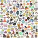 SINCCO 20/40 PCS Cute Enamel Backpack Pins Funny Enamel Pins Bulk Set Cool Button Pins Aesthetic Brooch Lapel Pins Anime for Backpacks Jackets Hats Kids Girls Gifts