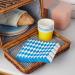 HEKU Bavarian Blue 100 Napkins | 3-Layer 33x33cm | Perfect for Special Occasions - International Shipping Available - Buy Online on SooperMarket.com