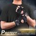 Astaresk 'Rock-Climber' Workout Gloves with Wrist Wrap Support - Full Palm Protection for Men and Women - Ideal for Weightlifting, Training, Fitness, Exercise, Hanging, Pull-ups - Large Size - Buy Online on SooperMarket.com