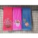 GEORGIABAGS 100% Cotton Velour Fingertip Towel Set (3 Pack), Bamboo and Cotton, Super Soft 11 x 18 Small Hand Towels, Extra-Absorbent Finger Tip Towels for Bathroom & Guests & Gift (Mix)
