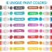 Washable Dot Markers 16 Pack with Activity Sheets - Kids Arts & Crafts Kit with Glitter - Toddler & Preschool Supplies - Buy Online on SooperMarket.com
