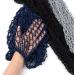 Framendino 3-Piece Long Mesh Crochet Hair Net Set for Women - Soft Sleeping Cap & Hair Accessories - Buy Online on SooperMarket.com