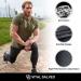 Vital Salveo Compression Full Leg Sleeve X-Large - 2 Pack, Thigh Calf Knee Support for Basketball, Black - Buy Online on SooperMarket.com