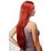WIG ME UP - Long Dark Copper Red Straight Wig | 80 cm Hair Replacement - 3217-135 - Buy Online on SooperMarket.com