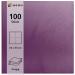 HEKU 100 Purple 3-Layer Napkins - 33x33cm | 5-Pack | Stylish & Highly Absorbent | Perfect for Events & Gastronomy | International Shipping Available - Buy Online on SooperMarket.com