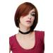 WIG ME UP - Lady's wig bob short sexy parting copper brown aubergine ombre style H9706-30F118