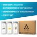 Zen Rituals Bathing Salt Relaxation Set - 3 Bottles of Pure Magnesium & Epsom Salt with Ylang Ylang & Lavender - 3 kg for Ultimate Calm - Buy Online on SooperMarket.com