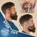 Monster&Son Beard Shaping Tool - Classic Clear Oversized Design - Buy Online on SooperMarket.com