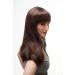 WIG ME UP 3413-6 Brown Long Straight Wig with Prominent Wide Bangs - Perfect for Stylish Looks - Buy Online on SooperMarket.com