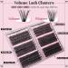 Goddvenus Lash Clusters - 480pcs Mixed Styles 14-20mm | Fluffy Wispy D Curl Faux Mink Eyelash Extensions | Waterproof DIY Volume Lashes - Buy Online on SooperMarket.com