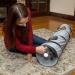PetLike Collapsible Cat Tunnel with Peek Hole - Grey | Indoor Cat Play Toy with Ball - Buy Online on SooperMarket.com