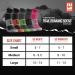 MudGear Quarter Length Trail Running Socks 2-Pack - Men and Women - Gray/Green - Medium - Perfect for Running, Hiking, Cycling and More - Buy Online on SooperMarket.com
