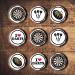 PRECUT Darts Cupcake Toppers Dart Theme Cake Decorations Edible Darts Birthday Decorations Dart Board Cake Topper Dartboard Cake Topper Darts Party Decorations (Pack of 12) - Buy Online on SooperMarket.com