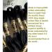 DMC Black Embroidery Floss 6 Strand Cotton Thread Bundle - 12/Pack with Bonus Skeins in Black Brown and Black Avocado, Includes DMC Cross Stitch Needles - Premium Black String/Yarn Set - Buy Online on SooperMarket.com