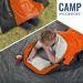 VENTURE 4TH Backpacking Sleeping Bag - Lightweight Warm & Cold Weather for Adults, Kids, Couples - Ideal for Hiking, Camping & Outdoor Adventures - XXL Double Size 4.5lbs | Orange/Gray - Buy Online on SooperMarket.com