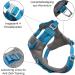 Kurgo Journey Air Dog Harness - Padded Chest & Back Handle for Active Dogs - Size XL Blue | International Shipping Available - Buy Online on SooperMarket.com