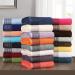 Belizzi Home 100% Cotton Ultra Soft 6-Piece Towel Set - Burgundy | Bath, Hand & Washcloth Towels | Compact, Lightweight & Highly Absorbent - Buy Online on SooperMarket.com
