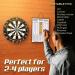 IgnatGames Double Sided Dry Erase Darts Scoreboard - Professional Scoreboard for X01, Cricket, and More - Includes 2 Magnetic Pens - Buy Online on SooperMarket.com