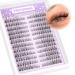 Lash Clusters Natural DIY Lash Extensions C Curl Cluster Eyelash Extensions Cat Eye Left+Right Cluster Lashes 216 Pcs Wispy Eyelash Clusters for Beginners