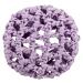 Dance pattern Ballet Duttnetz - Clara - with rubber band - lavender - For the perfect hold of the ballet Dutts - node network for children lavender 1 piece (1 Pack)