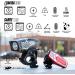 NiteRider Lumina Micro 900 Front & Sabre 110 Rear Bike Light Combo Pack - USB Rechargeable LED Bicycle Lights for Safety in Mountain, Road, City Commuting Cycling | Water Resistant - Buy Online on SooperMarket.com
